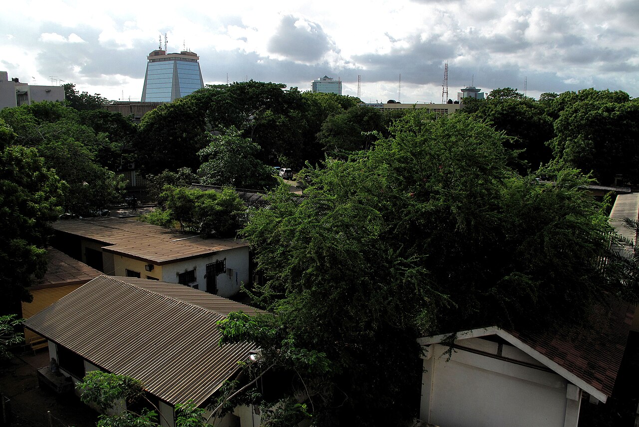 Accra city skyline, Ghana